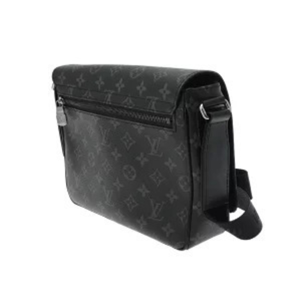 Louis Vuitton Bag Black Monogram Canvas Shoulder District Black Eclipse NM